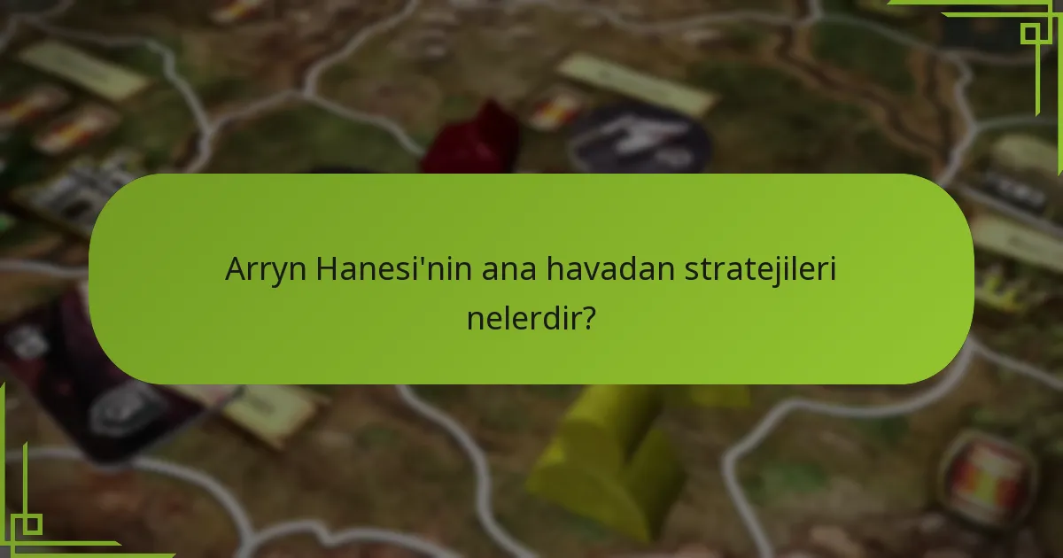 Rakip hanlara karşı en etkili stratejiler nelerdir?