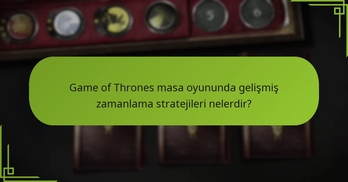 Game of Thrones masa oyununda tepki aşamaları nasıl çalışır?