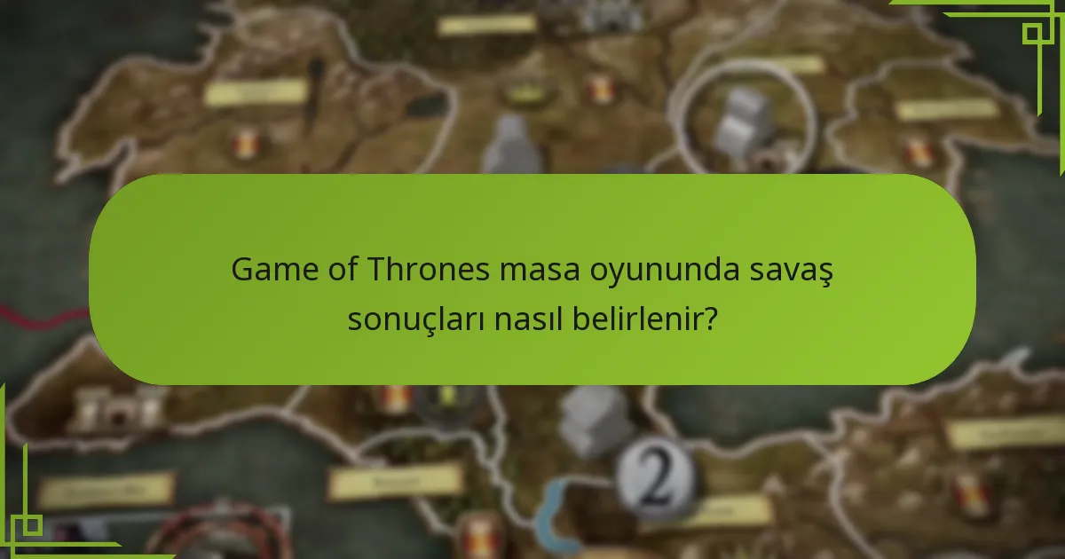 Game of Thrones masa oyunundaki farklı birim türleri nelerdir?