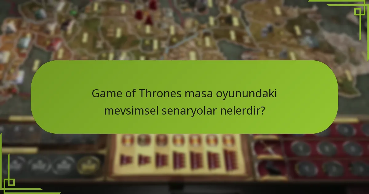 Farklı mevsimlerde kaynak değişiklikleri nelerdir?