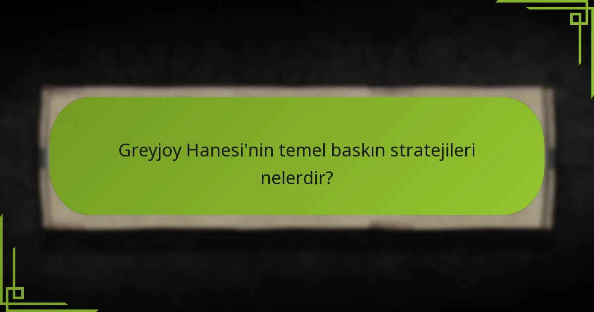 Sürpriz saldırıları gerçekleştirmek için taktikler nelerdir?