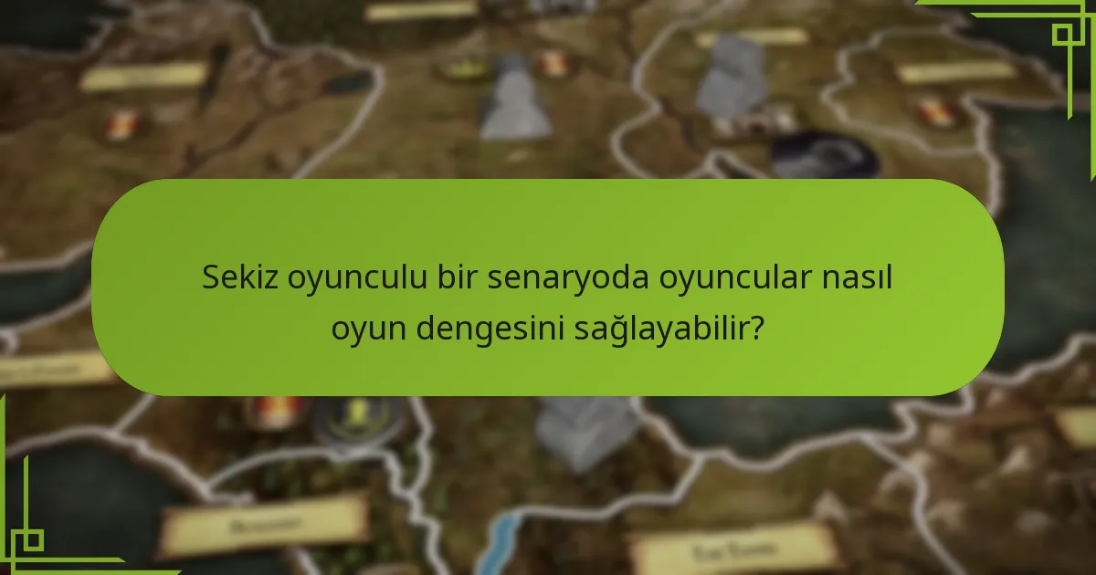 Oyunda rekabetçiliği artıran stratejiler nelerdir?
